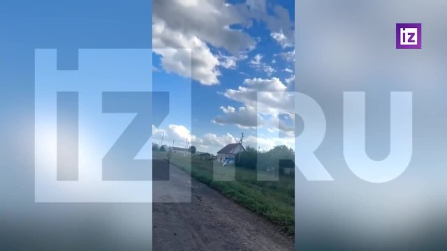 Опубликовано видео зачистки приграничья Курской области ВС Р