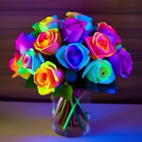 Neon Flowers 054