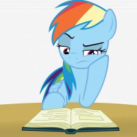 rainbow dash studying by slb94-d9bjg2x