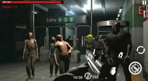 Zombie city shooting survival mod