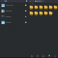 es dark theme v2.0.7(67)yellow.folders.icon.mod