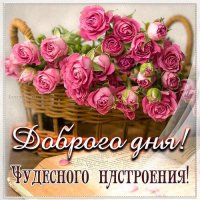 Открытка доброго дня чудесного настроения