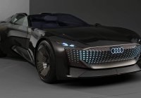 Audi skysphere - Wild Roadster with a Variable Wheelbase!