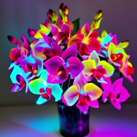 Neon Flowers 085