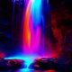 Neon Waterfall 029