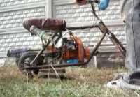 Мопед из бензопилы(Moped from chainsaw)