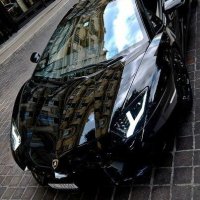 Black Lamborghini by LPvictoria