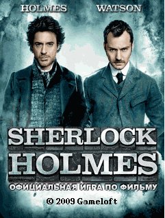 sherlock holmes the offical movie game s60v3 240x320 RU