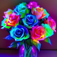 Neon Flowers 042