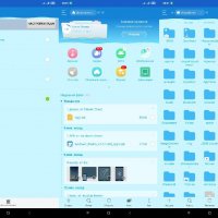 es blue theme v2.0.7(67)folder.mod