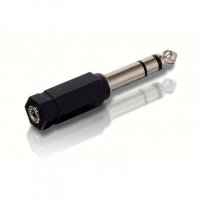 6.35mm jack adapter plug with 3.5mm