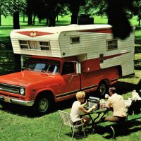 International D1100 Camper Special Pickup (1971)