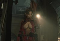 Resident Evil 2 Remake Клэр v latekse Клэр Редфилд Red Latex