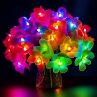 Neon Flowers 080