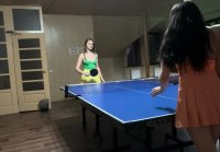 Katie vs Larina - Women's Table Tennis