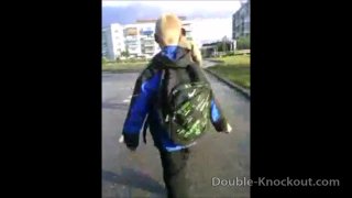 Бомж компот отпиздил школьника (720p)