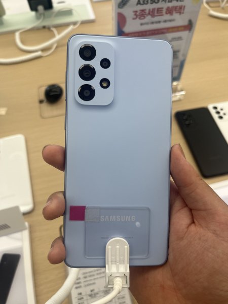 Back of the Samsung Galaxy A33 5G