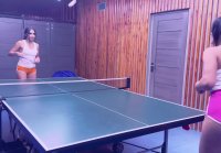 Carrie vs. Elly - Table Tennis - Part 3