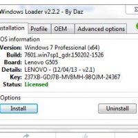 Windows Loader 2.2.2 by Daz