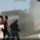 В Сирии, сожгли российский патруль
