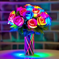 Neon Flowers 050