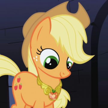 Applejack sees Element of Harmony S1E02