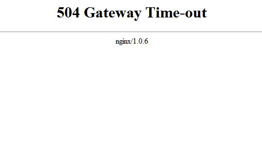 504-gateway-error