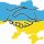 Ukraine-flag-map