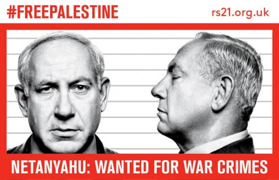 Netanyahu warcriminalsticker