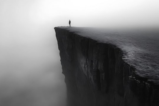 Intriguing-minimalist-photography-solitary-figure-standing-o