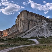 Белая скала (Ак-Кая) HDR