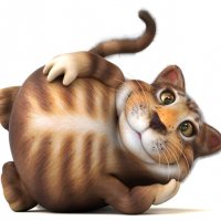 Stock-photo-fun-cat-cartoon-character-illustration