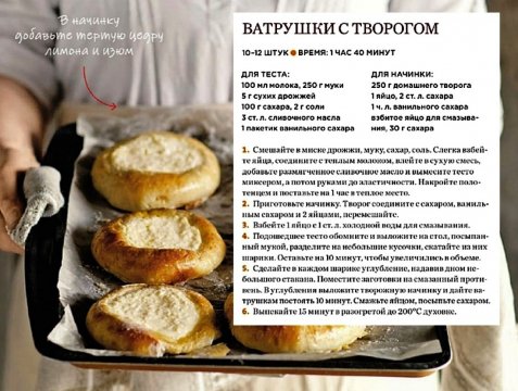 Ватрушки с творогом