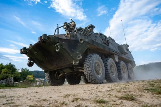 US M1126 Stryker ICV against Ukrainian Forces in Kursk