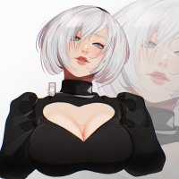 2b nier and 1 more drawn by ifragmentix ae576adf6