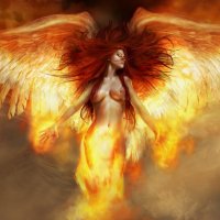 Fantasy Fiery Angel 032023