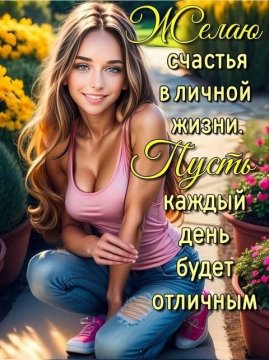 Желаю Вам счастья Друзья!