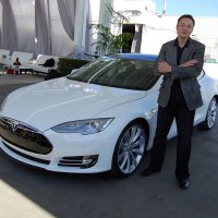 Elon Musk, Tesla Factory, Fremont (CA, USA) (8765031426)