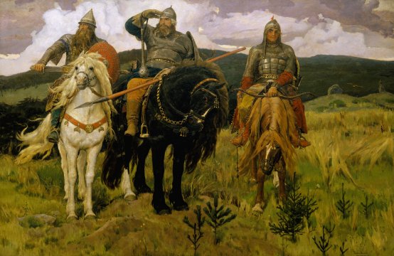 Viktor Vasnetsov - Богатыри - Google Art Project