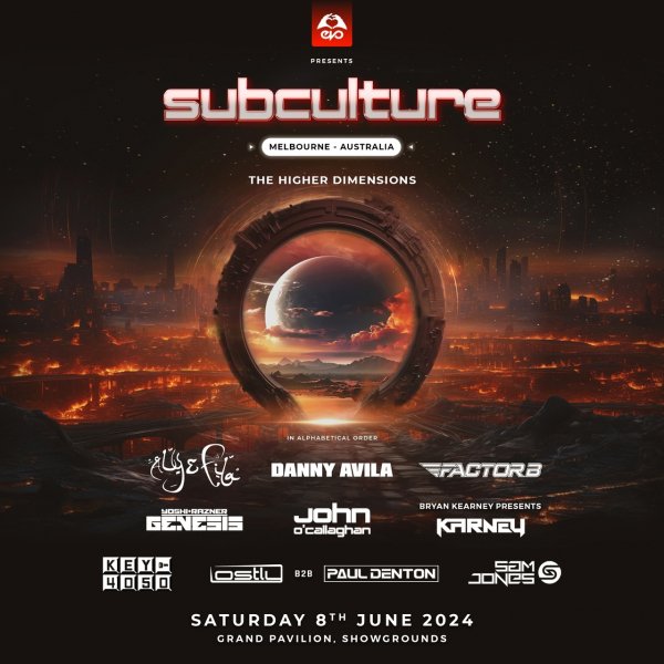 Subculture Melbourne Showgrounds, Australia (08.06.2024)