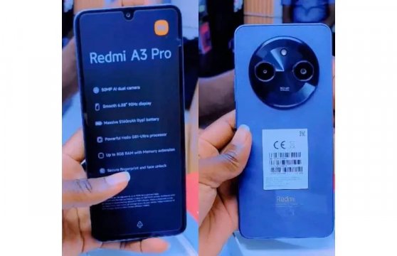 Redmi A3 Pro front design result