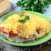 Куриная грудка в шубке под сыром