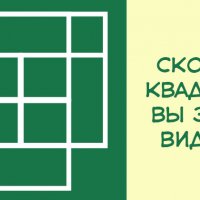 СКОЛЬКО КВАДРАТОВ ВЫ ЗДЕСЬ ВИДЕТЕ?