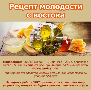 Рецепт молодости с Востока