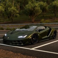 Lamborghini. Military Green Centenario.