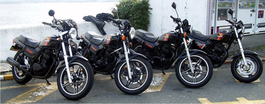 HONDA FT500 motorcycles