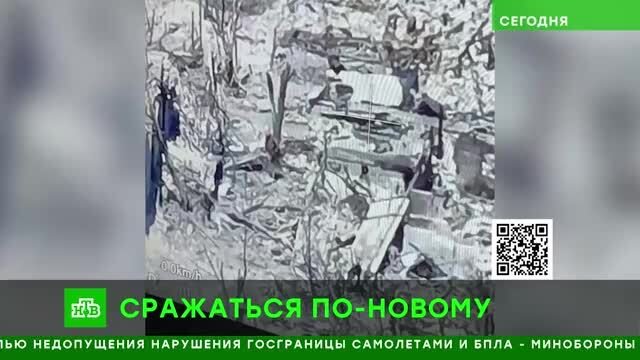 Российские бойцы уничтожают укрепления ВСУ противотанковыми