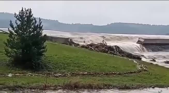 Бобр Борис, курва, изгрыз все дамбы в Пiльше