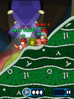 Worms Armageddon LG Nokia Asha Touch