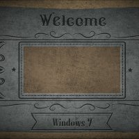 Vintage Login Screen